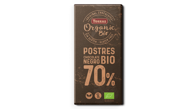 Torras Chocolate, Orgánico Cobertura Fondant 70%