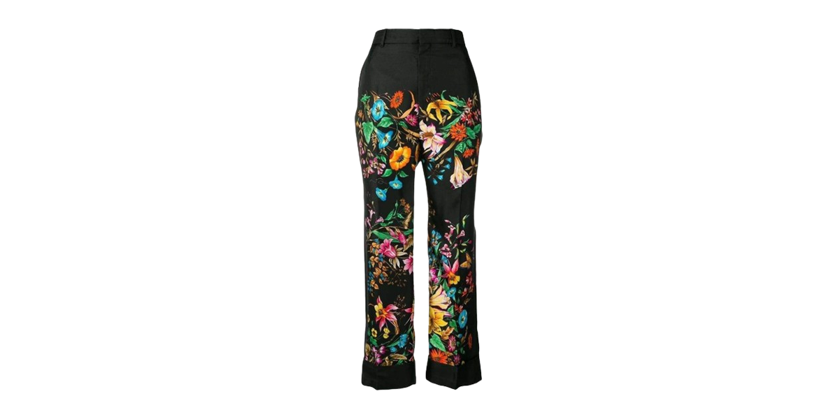 silk floral pants Clarenzy Shopping